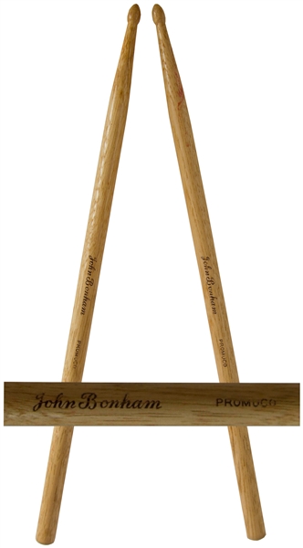 John Bonham's Custom-Made Drum Sticks Used by Bonham in the mid-1970s with Led Zeppelin